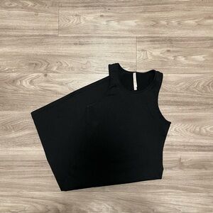Babaton Black Tank Top Dress